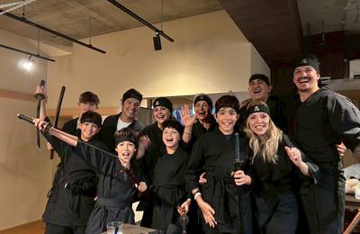 Ninja Experience Cafe in Osaka Dotonbori