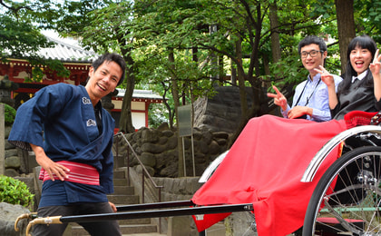 Tour in risciò di Tokyo Asakusa