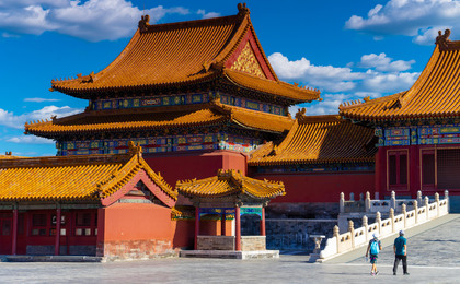 ทัวร์ครึ่งวันพระราชวังต้องห้ามปักกิ่ง + สวนจิงซาน (รวมตั๋วพระราชวังต้องห้าม + ไกด์นำเที่ยว + การใช้หูฟังไร้สาย)
