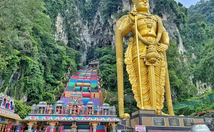 Kuala Lumpur Suburbs Batu Caves Half-Day Tour
