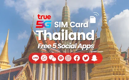 [True5G] Thailand Tourist SIM Card