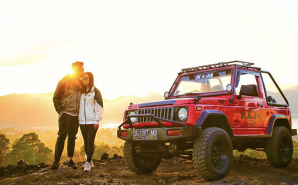 Mount Batur Jeep Sunrise & Kintamani Starbucks with Photographer