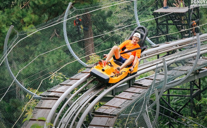 Lawatan Elephant Village, Jungle Coaster & Memakai Kostum Maghribi di Chiangmai