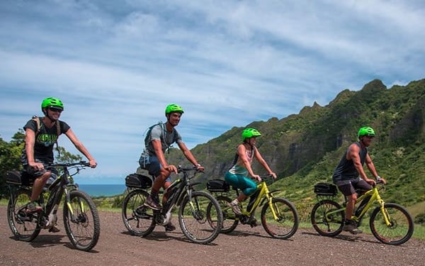 Kualoa Ranch Electric Mountain Bike Adventure Tour