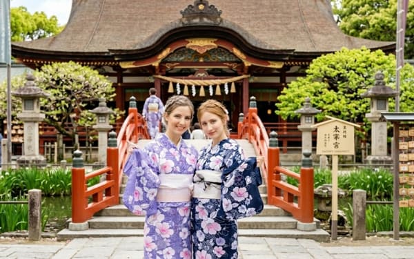 VASARA Kimono and Yukata Rental in Fukuoka
