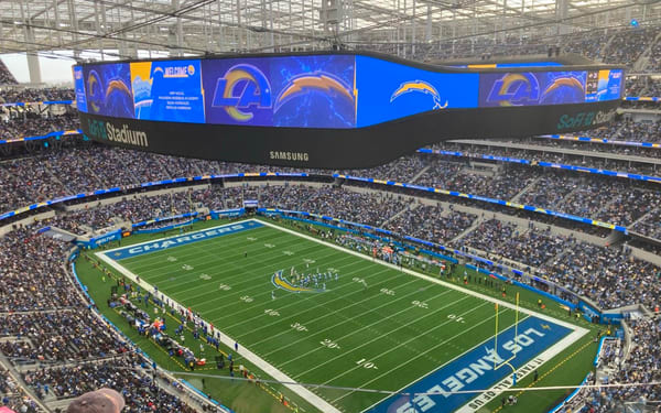 Los Angeles Chargers Football Game at SoFi Stadium