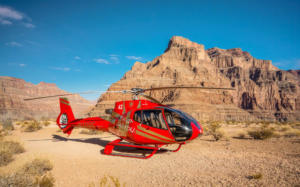 King of Canyons Helicopter Tour (with Landing) from Las Vegas