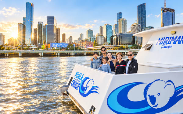 Brisbane River Cruise with Lone Pine Koala Sanctuary Admission