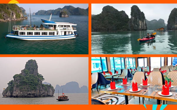 Binh An Day Cruise: Ha Long Bay with Sung Sot and Ti Top