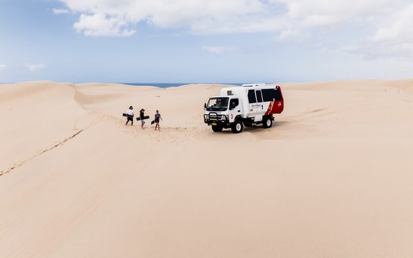 Port Stephens: Beach & Dune Tour with Sandboarding