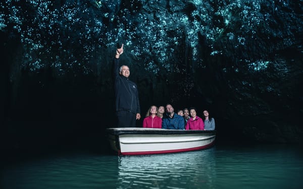 Waitomo Glowworm Caves Boat Tour