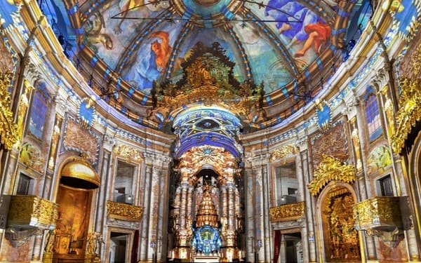 Spiritus Light Show Admission at Clerigos Church in Porto