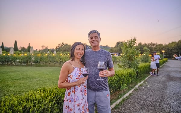 Chianti Delights: A Tale Of Two Wineries With A Vineyard Dinner
