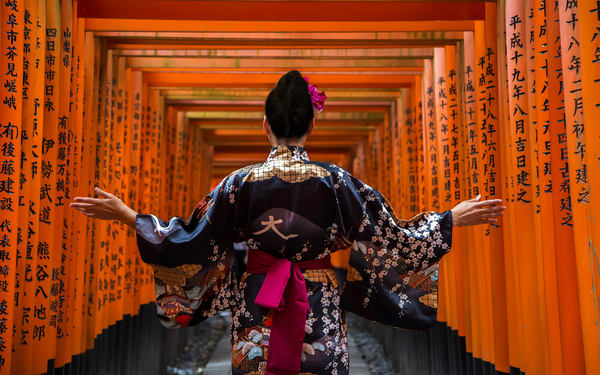 Kyoto: Nijo, Bamboo Grove, Golden Pavilion & Fushimi Inari Bus Tour