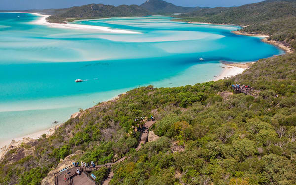 Whitehaven Beach and Hill Inlet Full Day Cruise