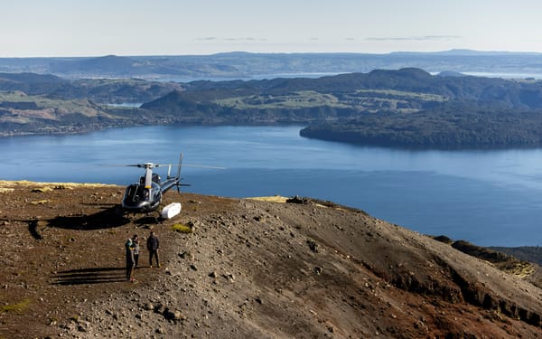 Rotorua Scenic Helicopter Flight over Volcanic Landscapes