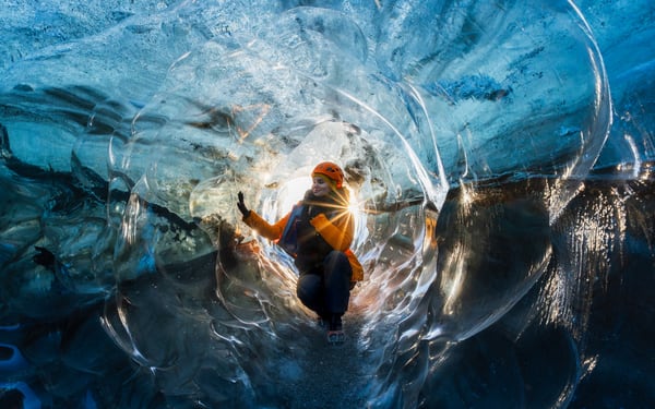 Crystal Ice Cave Tour from Jokulsarlon Glacier Lagoon