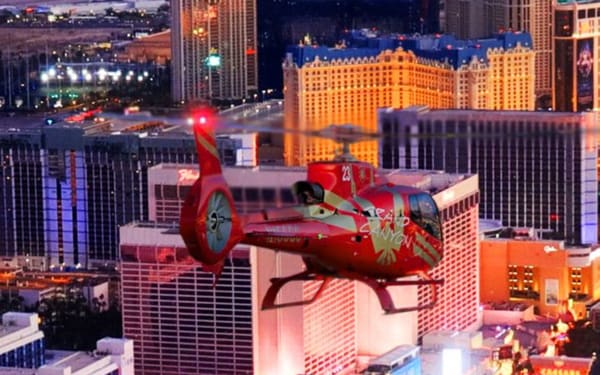 Las Vegas Strip Highlights Helicopter Tour with Optional Transfers