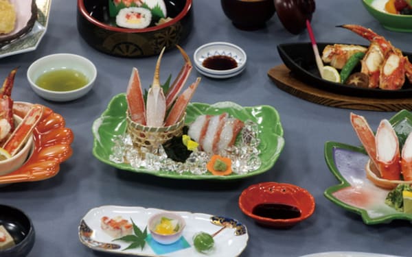 Kani Honke (かに本家) in Nanokawa - Popular Crab Specialty