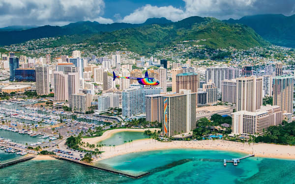 City by the Sea 20 Minutes Helicopter Doors On/Doors Off Tour