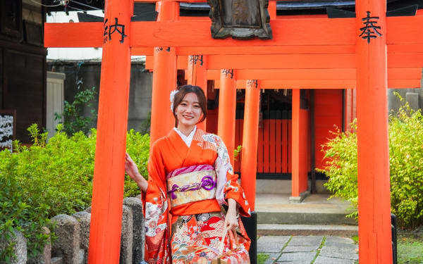 Kimono Rental (Kyoto/Provided by mimosa MK Taxi)