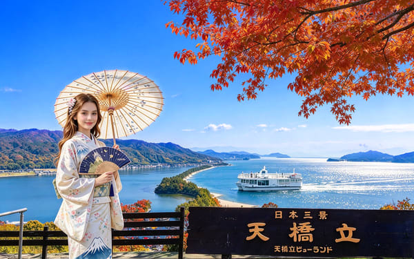 Kyoto Amanohashidate & Ine Funaya & Ine Bay Scenic Day Trip (Departing from Osaka or Kyoto)