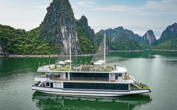 Hercules Premium Day Cruise: Ha Long Bay with Sung Sot & Ti Top