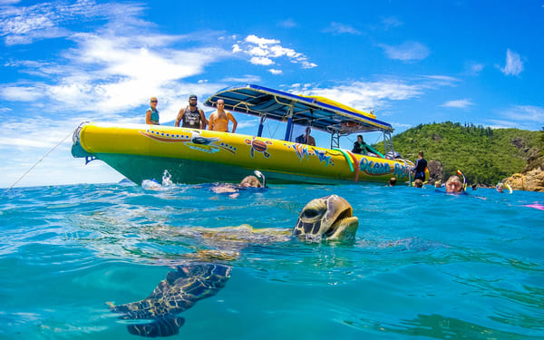 Ocean Rafting Whitehaven Beach Snorkelling Day Tour
