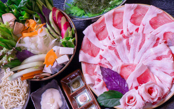 Okinawa Shabu Shabu Specialty Fantasy Agu Pork Shabu Shabu Restaurant Kinbutsu Naha
