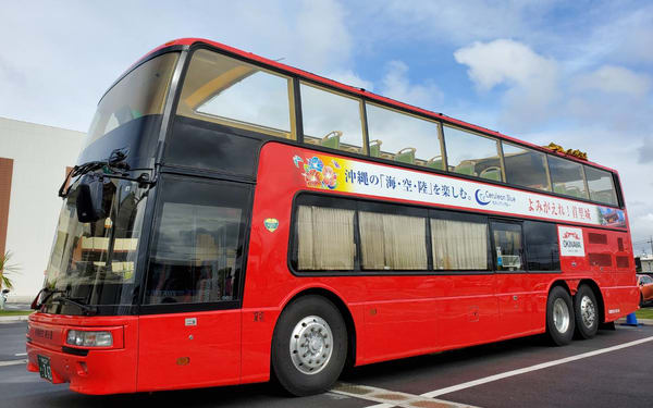 Churashima open top bus tour or Starry sky tour (Naha Departure)