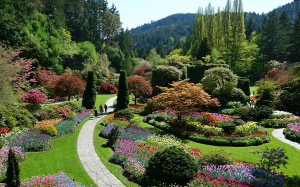 Victoria, Gulf Islands Cruise & Butchart Gardens Tour