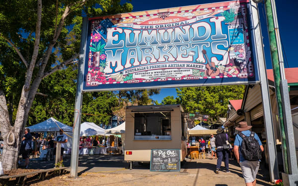 Sunshine Coast and Noosa Eumundi Markets Transfer