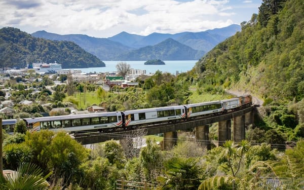 Coastal Pacific Train Ticket Between Christchurch and Picton