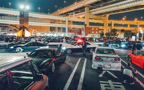 FAST & FURIOUS TOKYO DRIFT - GAIJINTUNED Tokyo Daikoku JDM Car Meet