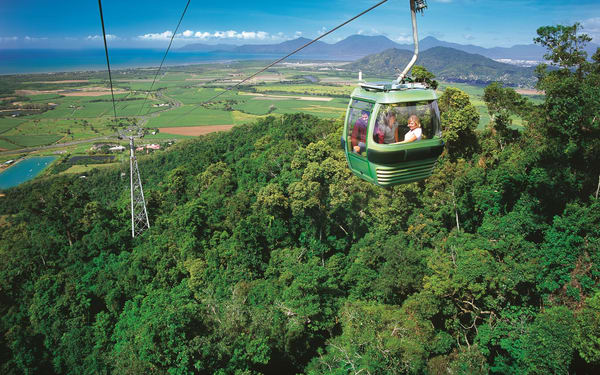 Skyrail & Train Kuranda Tour, Palm Cove stop over, from Port Douglas