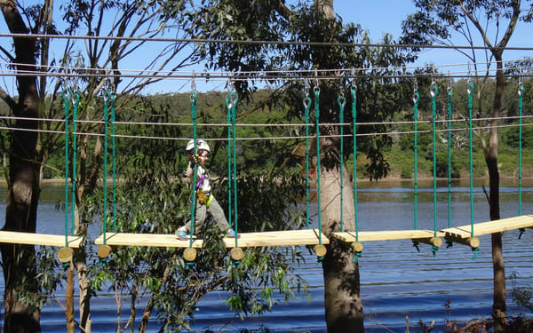 Nowra Tree Ropes Course in Wollongong