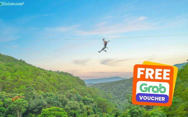 High Rope Course Adventure in Da Lat