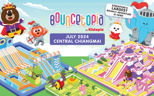 Bouncetopia Central Chiangmai Ticket in Thailand