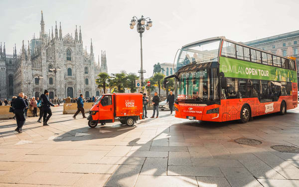 Milan Hop-On Hop-Off Bus by Gray Line Milan Open Tour