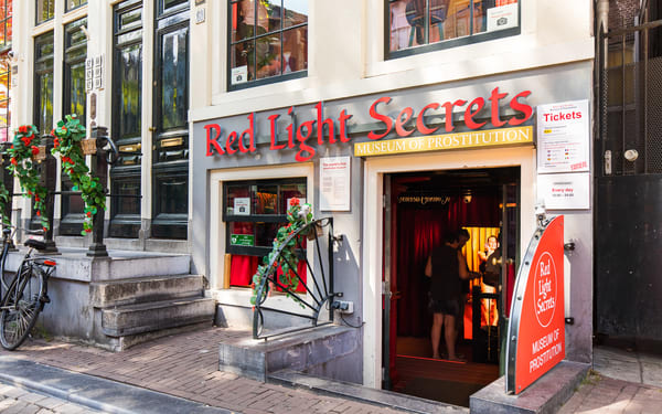 Red Light Secrets Museum Ticket & Lovers Canal Cruise Amsterdam