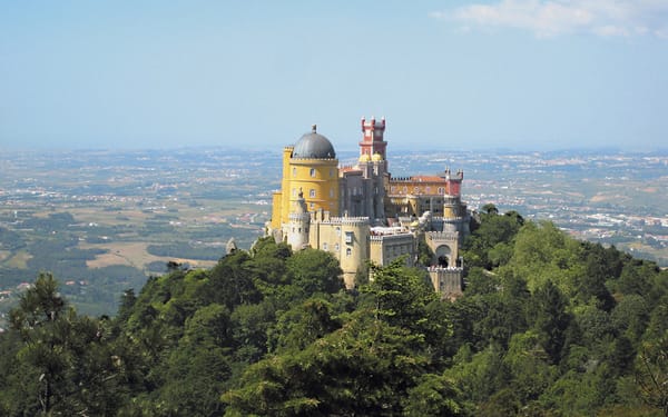 Sintra Village, Pena Palace Entry Ticket, Cascais and Estoril Tour