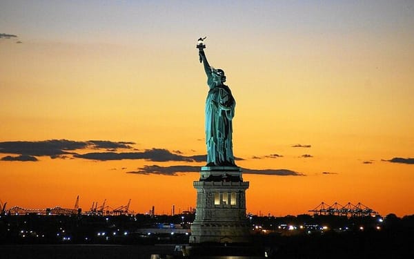 Sunset Skyline Cruise around Statue of Liberty & Ellis Island