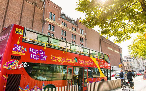 Amsterdam Hop-On Hop-Off Bus by City Sightseeing