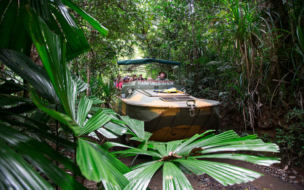 Army Duck Tour with Skyrail Cable Car and Kuranda Scenic Railway Ride