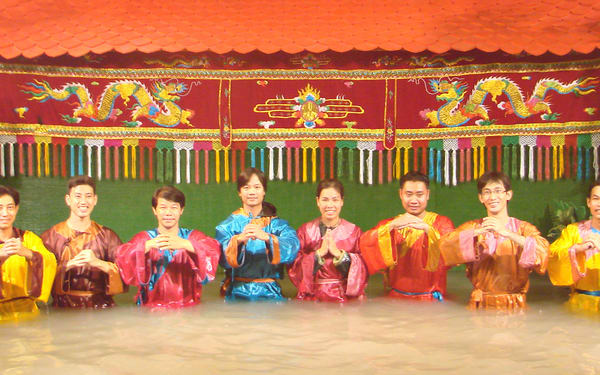 Golden Water Puppet Ticket in Ho Chi Minh City