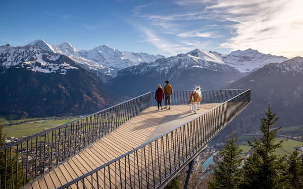 Harder Kulm - Top of Interlaken Funicular Ticket