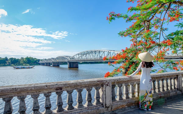 Afternoon Tea Perfume River Sunset Cruise Experience in Hue City