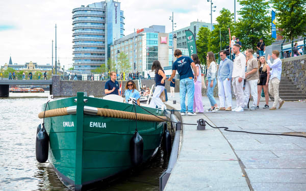 Amsterdam: The Newest Canal Cruise with drink option
