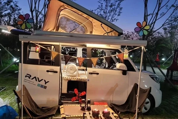 CampingCar Package Including NETFLIX TV,camping equipment full set