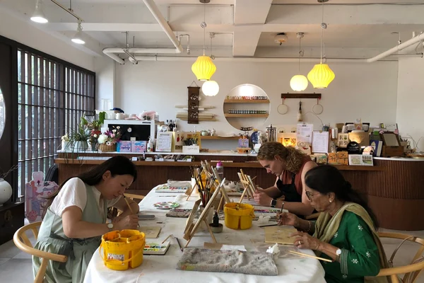 Korea Traditional Minwha Art One Day Class